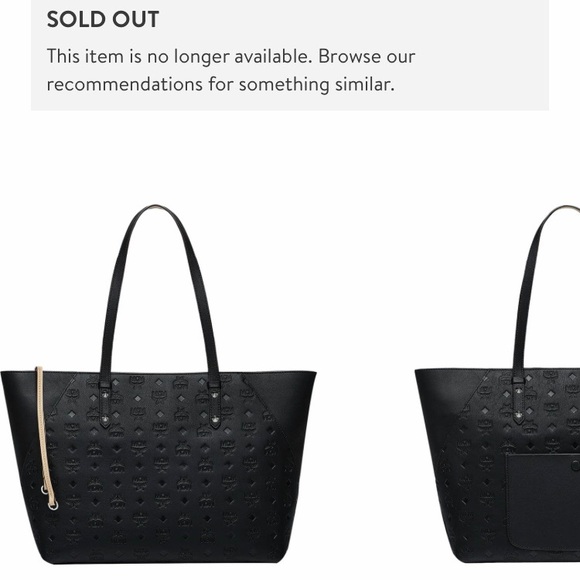 ❤️SOLD ❤️Authentic Brand New MCM Black Tote - Picture 9 of 13